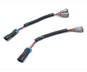 フォード99-F-150トラック用2ピンスプリッターアキシャルH10フォグライトデュアルワイヤーハーネスアダプター - Product Image 1
