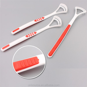 Grattoir à <span class=keywords><strong>langue</strong></span> en plastique Portable revêtement de <span class=keywords><strong>langue</strong></span> nettoyant pas de mal aux bourgeons de goût grattoir à <span class=keywords><strong>langue</strong></span> en plastique - Product Image 4