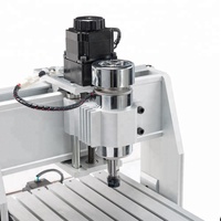 Mesin Ukir Logam CNC Mini 3020 6090 3axis 300W 3d yang Banyak Digunakan untuk Pengukiran PCB dan Router Kayu