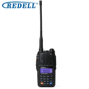 Dual Band Tweeweg Uhf Vhf Ham Radio Analoge Walkie Talkie Compatibel Voor Tyt Baofeng Met Naamdisplay