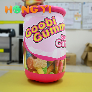 Gonfiabile personalizzato caramella lattine prodotto promozione simulazione gonfiabile modello serbatoio - Product Image 3