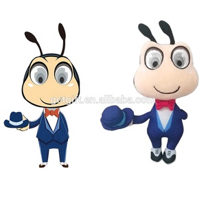Neuankömmling Super Cute Small Ant Push Toy Weiche Gefüllte Puppe Geburtstags geschenk - Product Image 2