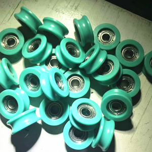 Rodillo <span class=keywords><strong>de</strong></span> Ranura en V para Rieles Guía, Rodillo <span class=keywords><strong>de</strong></span> Plástico con Rodamiento, Rueda <span class=keywords><strong>de</strong></span> Rodamiento POM - Product Image 6