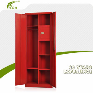 Taobao chambre armoire murale design/<span class=keywords><strong>double</strong></span> porte en acier <span class=keywords><strong>almirah</strong></span> - Product Image 4