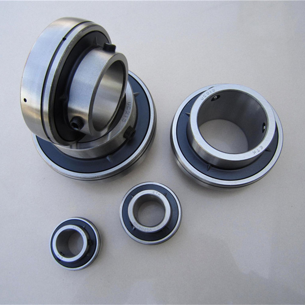 CSB202-10 Insert Bearing 5/8" Bore, Cylindrical OD, Set Screws