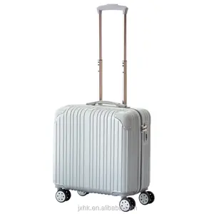 360 degree rolling wheels ABS PC valise bag boarding pilot luggage case carry on travel trolley bag