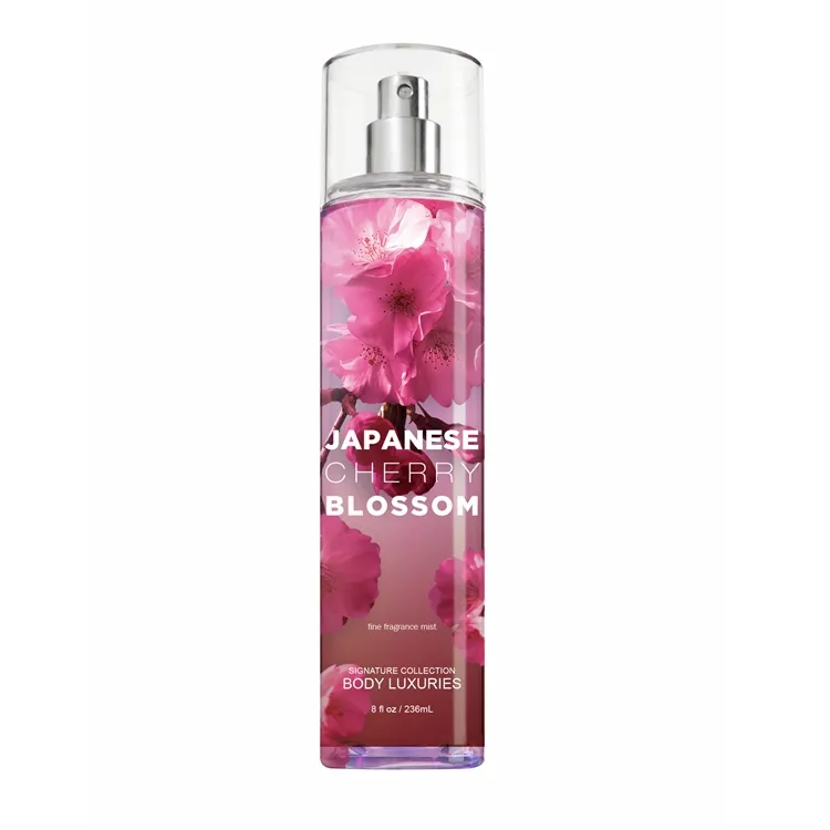 Fragancia de perfume de larga duración para mujer, desodorante de flores de cerezo japonés de la marca Yiwu, 236ml