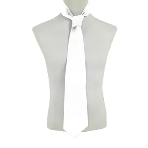 Gravata de pescoço em branco de subolmação, alta qualidade