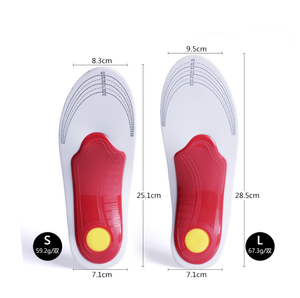BDE EVA <span class=keywords><strong>piede</strong></span> <span class=keywords><strong>piatto</strong></span> ortotico plantare plantare supporto soletta di traspirante, assorbimento degli urti e riduzione della pressione - Product Image 3
