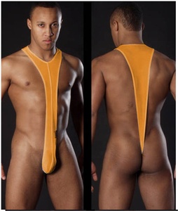 <span class=keywords><strong>Slip</strong></span> in tessuto a maglia traspirante da <span class=keywords><strong>uomo</strong></span> divertenti da sera con Logo in vita perizoma per adulti - Product Image 5