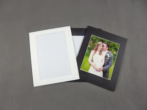 Chất lượng cao acid-miễn phí bột gỗ Matt gắn bảng khung ảnh với passepartout và trở lại cao cấp Wall Mount khung ảnh - Product Image 4