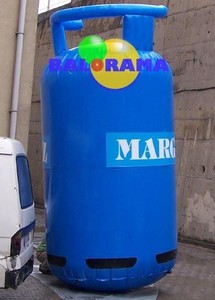 Réservoir de gaz gonflable mobile, bouteille gonflable en plastique, ballon d'publicité portable - Product Image 2