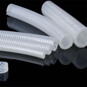 Tuyau d'eau tressée en <span class=keywords><strong>PVC</strong></span>, tube en silicone, haute pression, de qualité alimentaire - Product Image 2