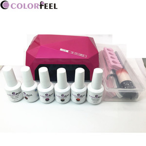 Private Label 1kit MOQ Uv Gel Colors Gel Nail <strong>Polish</strong> <strong>Kit</strong> - Product Image 4
