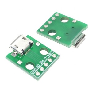 ขายร้อน <span class=keywords><strong>USB</strong></span> ไปยัง <span class=keywords><strong>DIP</strong></span> <span class=keywords><strong>Adapter</strong></span> 5pin หญิงขั้วต่อ B ประเภท pcb converter pinboard 2.54 - Product Image 2