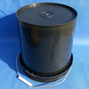 Black 10 Liter <strong>Bucket</strong> With Lid for Chemical - Product Image 3