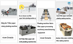 Bộ Lọc Không Khí Và Bộ Lọc Dầu Xe Giấy Gấp Gấp Làm Cho Dòng Máy Quay - Product Image 5