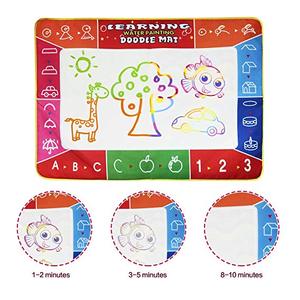 Mainan Edukasi Anak Aqua Magic Water Doodle Mat Dengan 3 Pena Ajaib, 40 Inci X 28 Inci - Product Image 4