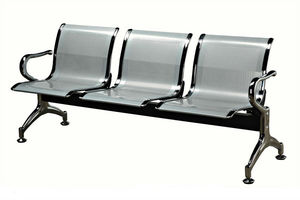 Las ventas caliente de acero inoxidable baratos 3- plazas silla que espera - Product Image 1