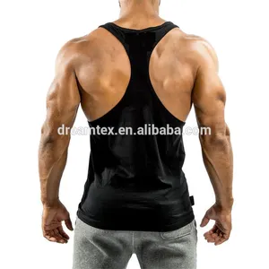 Hot Sale Cotton Sports Body Building Men Gym Stringer Men Tank Top