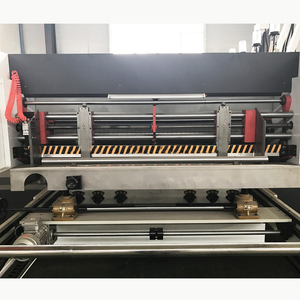 Máquina automática de impresión en varios colores, <span class=keywords><strong>Flexo</strong></span> de cartón corrugado, máquina de impresión con troquelado y ranura - Product Image 2