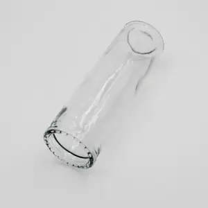 wholesale holder in glass 7 days for scented candle glass candle stick for sale