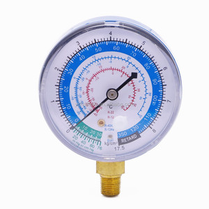 Caja Azul HF para aire acondicionado R404 R134A R22, medidor de baja presión PSI KPA - Product Image 1