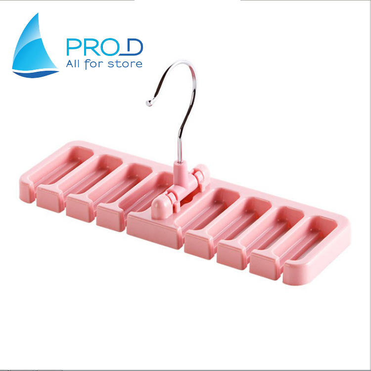 Оптовая продажа магазин одежды Многофункциональный пластиковый пояс вешалка шарф Вешалка