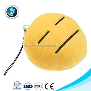 Costumbre de peluche suave felpa keychain emoji emoticon whatsapp popular barato personalizada de