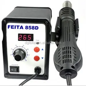 Pistola de aire caliente 700W, 858D, SMD, estación de reparación, soldadura al mejor precio, 220V