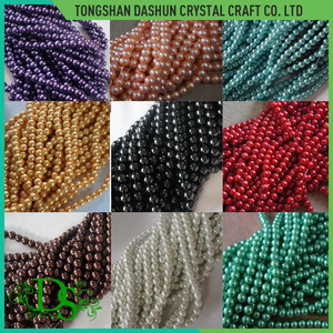 High Quality Factory <strong>Direct</strong> <strong>Beads</strong> String Imitation Glass Pearl <strong>Beads</strong> Yiwu - Product Image 2
