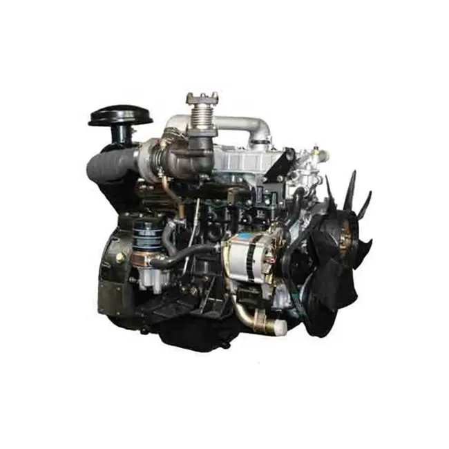 Pronto para enviar 116HP 4 4JB1T cilindro turbo motor diesel turbo