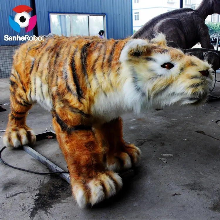 De meest effectieve kosten tweedehands pretpark dier sticky haar tijger voor verkoop