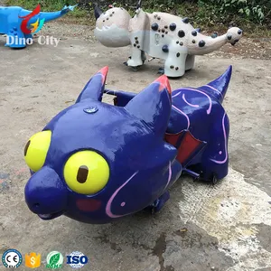 Mobil Dinosaurus Elektrik Hewan Hiburan Naga Animatronik Mekanis