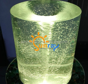 2023 New h100cm tầng thường vụ led xoáy lốc xoáy bong bóng đài phun nước Fengshui đài phun nước - Product Image 5