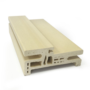 Chính <span class=keywords><strong>Doorframe</strong></span> Gỗ Nhựa Thiết Kế Cửa Gỗ Pvc Hồ Sơ Mô Hình - Product Image 1