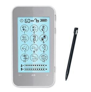 Máquina masajeadora tens ems, dispositivo masajeador con pantalla táctil tens, 12 modos, estilo móvil - Product Image 2