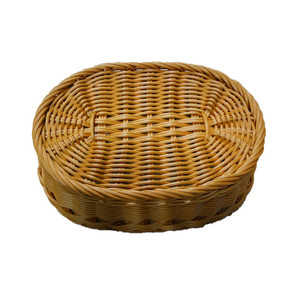Cestino per il <span class=keywords><strong>pane</strong></span> in vimini di <span class=keywords><strong>plastica</strong></span> ovale classico fatto a mano - Product Image 4