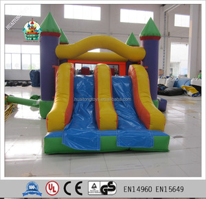 Eenvoudig Opblaasbaar Speelgoed Kasteel Uitsmijter Glijbaan Comboair Park Spel Voor Kinderen - Product Image 2