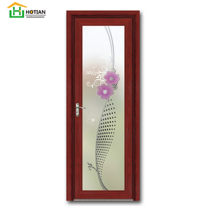 Nouvelle conception de porte en verre de salle de bain en aluminium de style chinois à vendre - Product Image 4