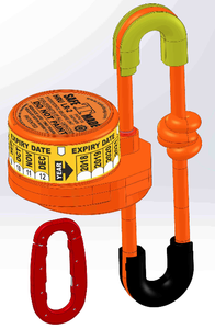 Life Raft Safetmade Đơn Vị Giải Phóng Thủy Tĩnh HRU - Product Image 2