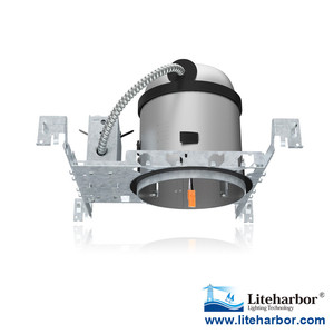 Carcasa empotrada Downlight Canlights Iluminación 6 pulgadas <span class=keywords><strong>IC</strong></span> Remodelación hermética LED Aluminio Empotrada Lata - Product Image 3