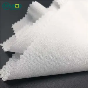 Pa Pes 30d 50d 75d Waterjet Loom Double Dot Woven Fusible Interfacing Interlining Fabric Tailoring Material