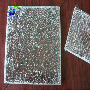 Vetro Effetto Ghiaccio Prezzo all'Ingrosso Vetro Temperato Effetto Ghiaccio per Cabine Doccia Decorative Vetro Rotto - Product Image 4