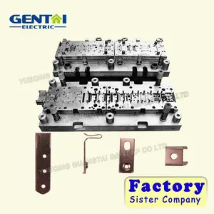 High Quality Precision Metal Progressive crimping Die Stamping Mould for Wall Switch bus bar