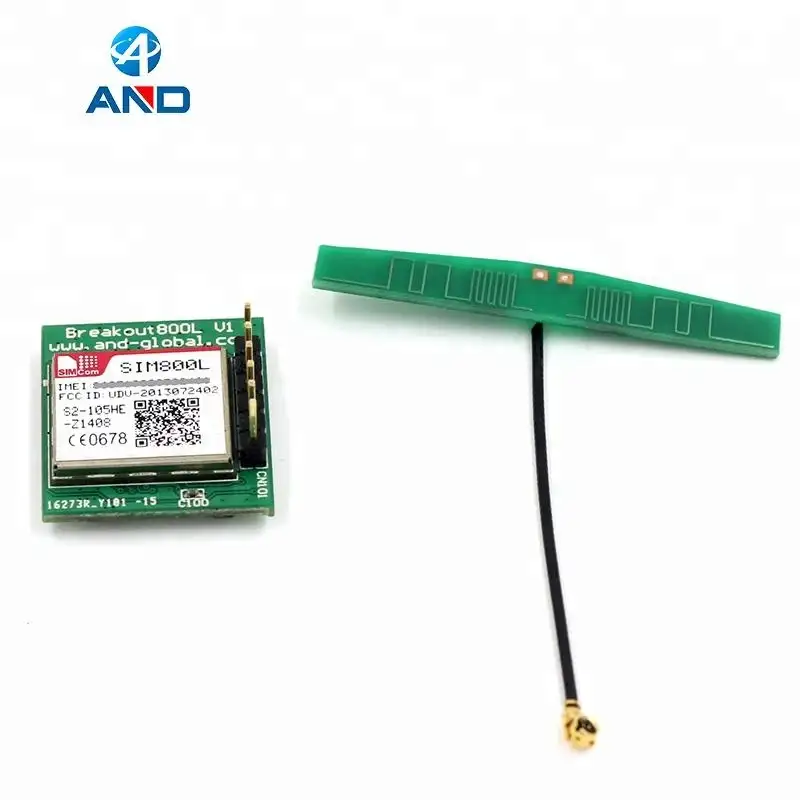 Автоматическая коммутационная плата Micro SIM-карты SIM800L GPRS с антенной PCB
