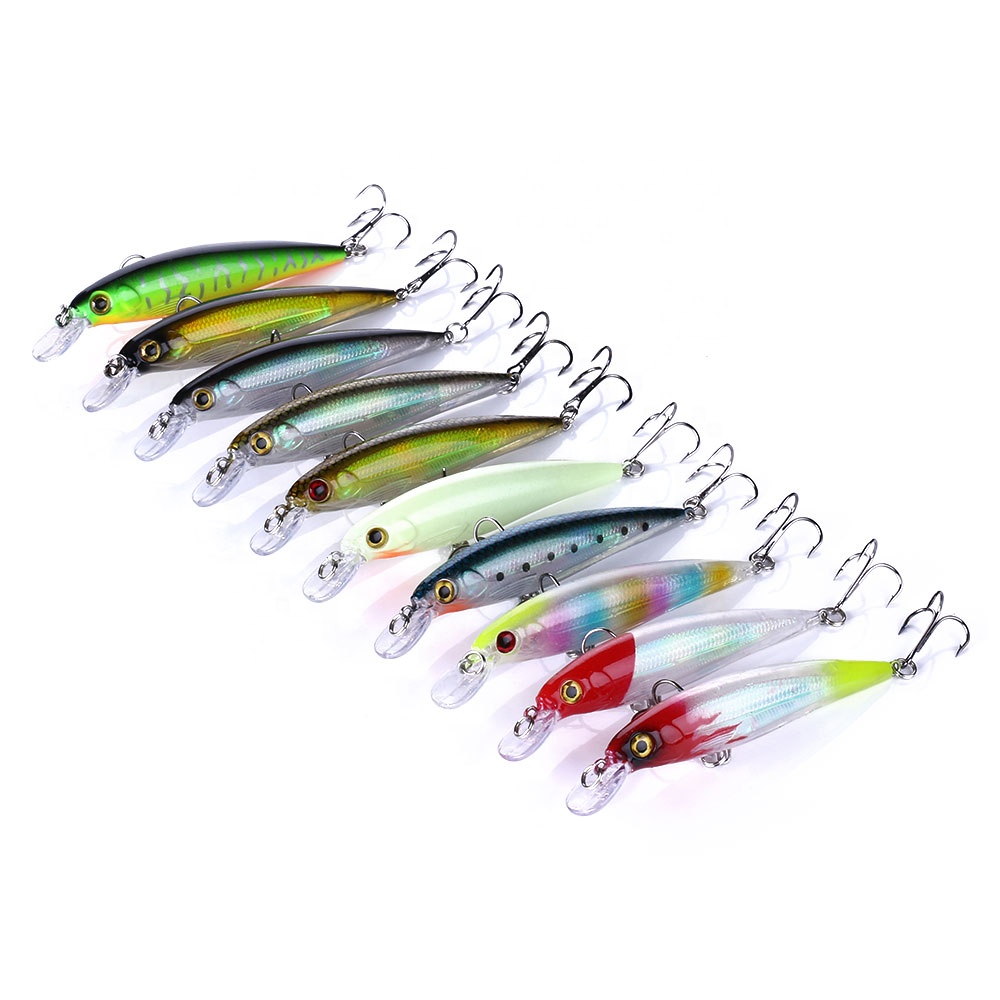 2019 Bionic Bass Trout Minnow Lure Crankbait Hook 11CM 13.4G Cheap Fishing  Lures Set for River Lake Stream Fishing ABS Metal| Alibaba.com