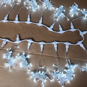 Rideau lumineux led, bleu, <span class=keywords><strong>blanc</strong></span> <span class=keywords><strong>froid</strong></span>, pour noël - Product Image 4