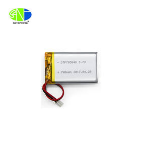 <span class=keywords><strong>3</strong></span>,7 v 1000 mah lipo batterie DTP703048 mit KC zertifizierung - Product Image 1