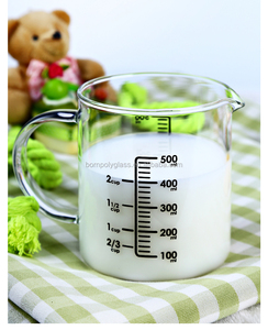 Borosilicate आधुनिक शास्त्रीय हाथ उड़ा पीने के गिलास बीकर मापने - Product Image 4
